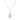 Emily-2.0 Carats Pear Moissanite Double Halo Necklace