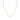 Luna-0.03 Carats Round Moissanite Dainty Necklace